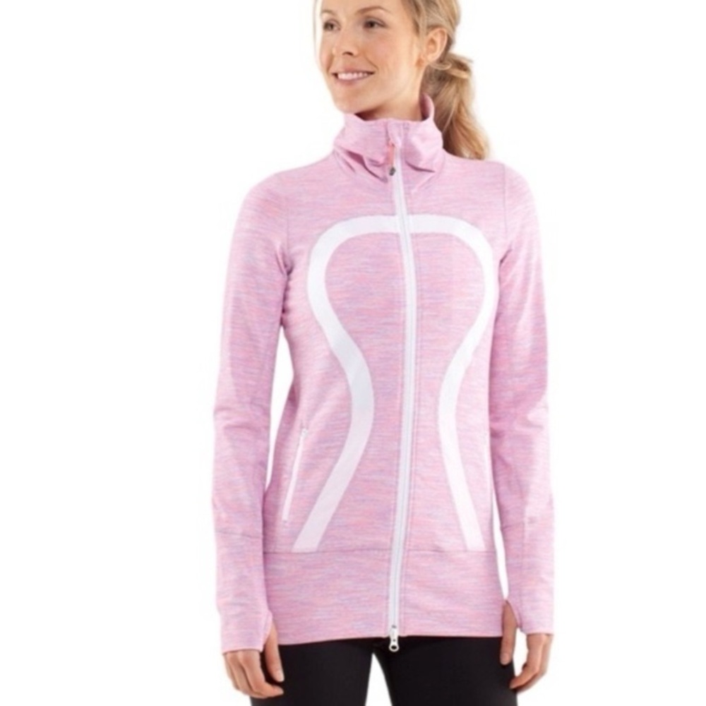 Lululemon Pink In Stride Jacket size 6